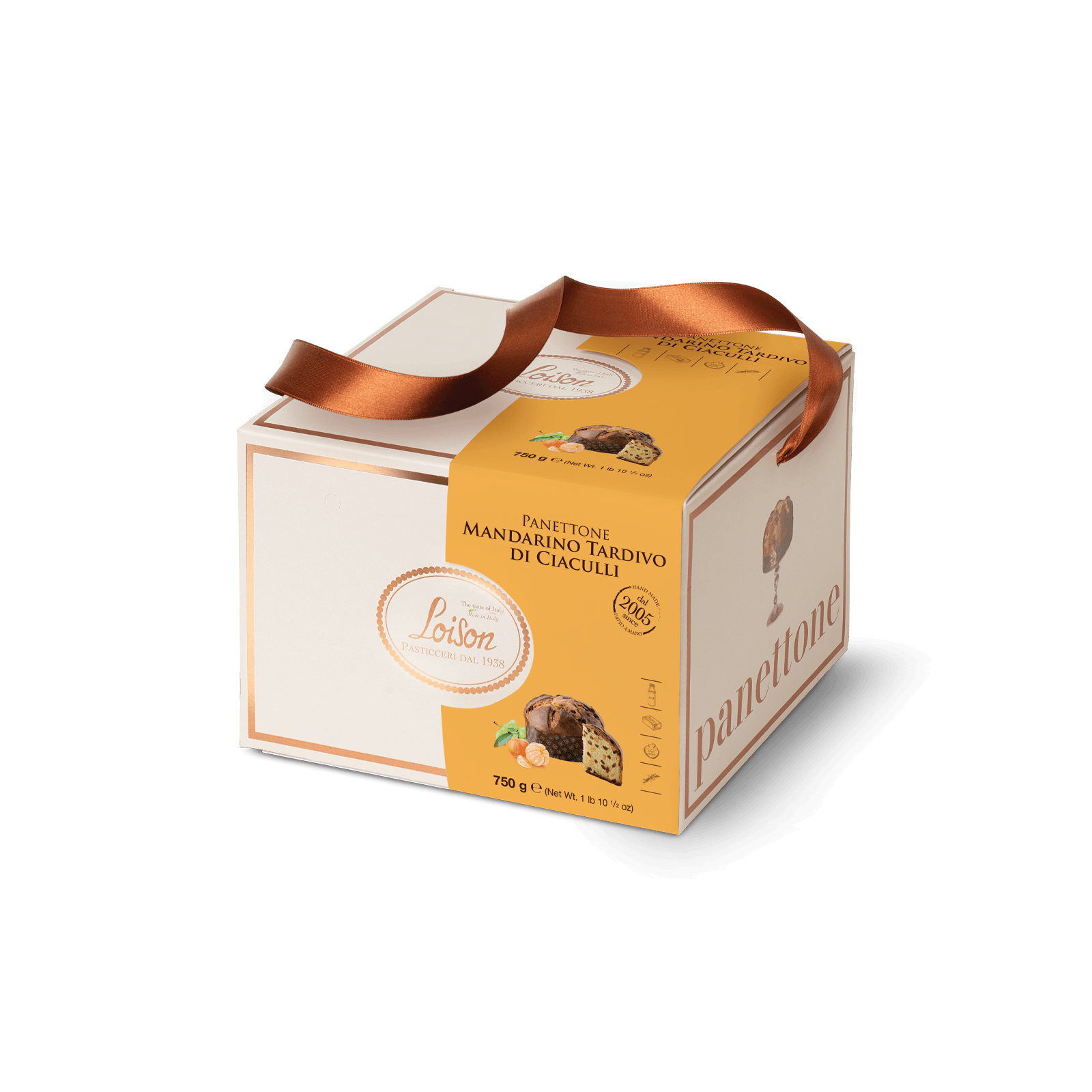 Panettone al Mandarino Tardivo di Ciaculli Loison 750 g