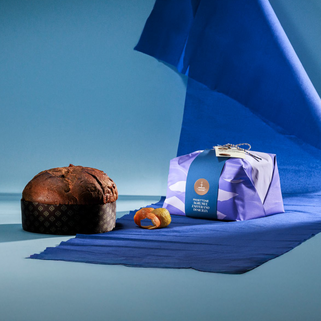 Panettone Agrumi e Zafferano 1 kg Fiasconaro