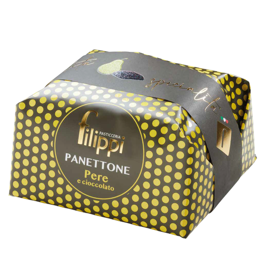 Panettone Pere e Cioccolato 1kg - Pasticceria Filippi