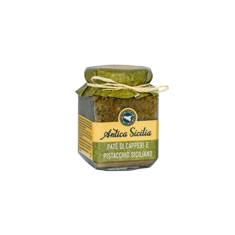 Patè di capperi e pistacchio 180gr