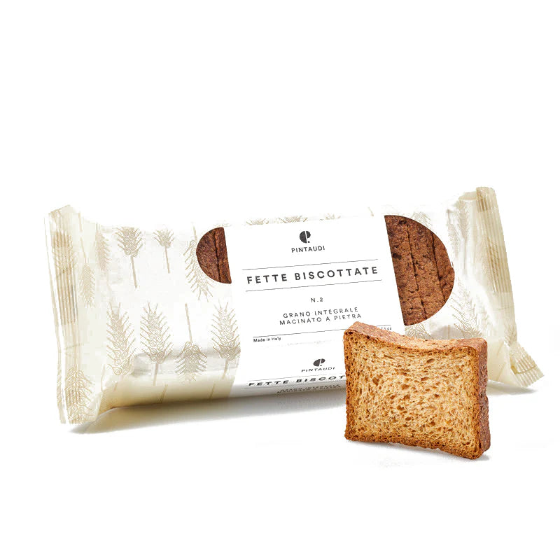 Fette biscottate grano integrale 200g Pintaudi - Enoteca Treggì