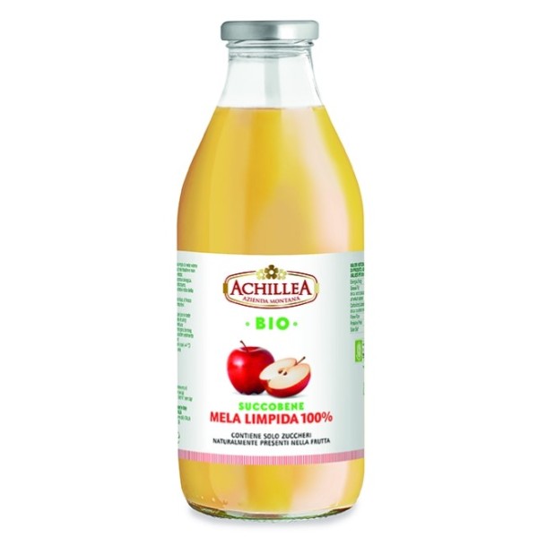 Succo di mela limpida bio 750 ml Achillea
