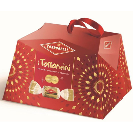 Confezione Torroncini 300g (scatola rossa) – Condorelli